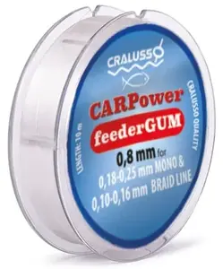 Cralusso feederová guma carpower feeder gum 10 m - 1 mm