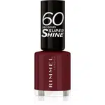 Rimmel 60 Seconds Super Shine lak na nehty odstín 340 Berries And Cream 8 ml