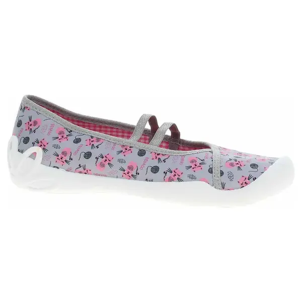 Dívčí bačkory Befado 116Y327 šedá 34