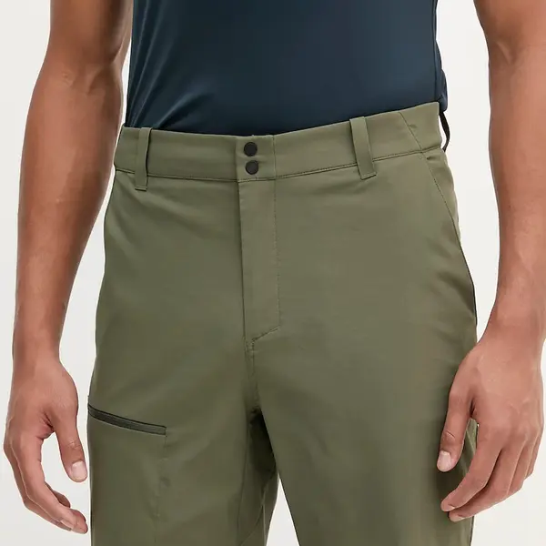 Outdoorové šortky Peak Performance Iconiq pánské, zelená barva, G80115