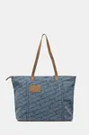 Kabelka Pepe Jeans BELLAMIE DENIM modrá barva, PL031628