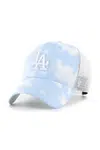 Kšiltovka 47 brand MLB LA Dodgers modrá barva, s aplikací, B-ITCDT12PTP-LC