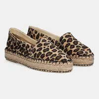 Semišové espadrilky Answear.LAB hnědá barva, na platformě