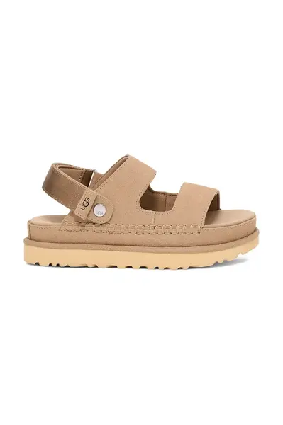 Semišové pantofle UGG Goldenstar Glide