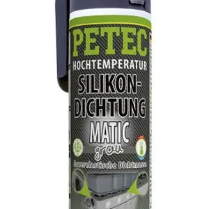 Silikonový tmel těsnicí šedý na motory, kartuše 200 ml - Petec