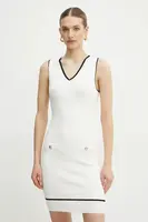 Šaty Marciano Guess ADA béžová barva, mini, 5RGK99 5640Z