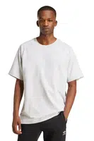Bavlněné tričko adidas Originals Premium Essentials Tee šedá barva, s aplikací, JD3275