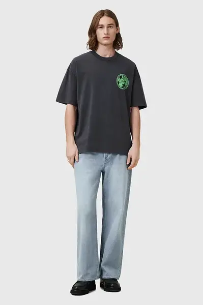 Bavlněné tričko AllSaints DISTORTION