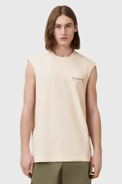 Bavlněný top AllSaints UNDERGROUND