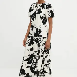 Lněné šaty Answear.LAB