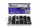 GEKO Průchodky gumové pro otvory 6-24 mm, 180 ks