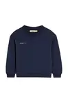 Mikina Pangaia KIDS' 365 MIDWEIGHT SWEATSHIRT tmavomodrá barva, 10000279