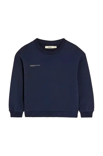 Mikina Pangaia KIDS' 365 MIDWEIGHT SWEATSHIRT tmavomodrá barva, 10000279