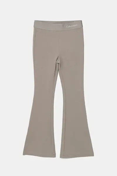 Kalhoty Calvin Klein Jeans béžová barva, IG0IG02292