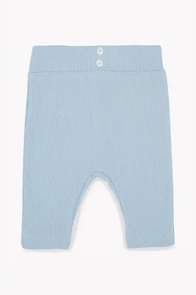 Kojenecké legíny Tartine et Chocolat modrá barva, hladké, CA24000