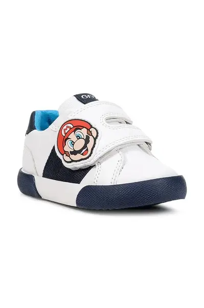 Dětské sneakers boty Geox GISLI bílá barva, B551NC.000BC