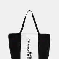 Bavlněná kabelka Karl Lagerfeld Jeans