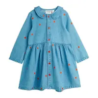 Dětské riflové šaty Mini Rodini Mini hearts