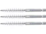 BGS Technic BGS 3078-11-N Nylonové kartáče pr. 11 mm, upínání 1/4", 3 ks (Sada BGS 3078)