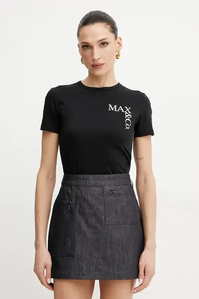 Tričko MAX&Co. černá barva, 2518971012200