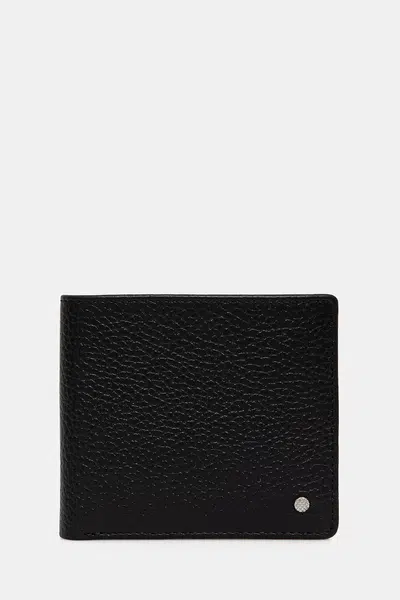 Kožená peněženka Geox WALLET černá barva, U35JFB 00046