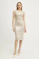 Šaty s příměsí lnu Silvian Heach PORIM