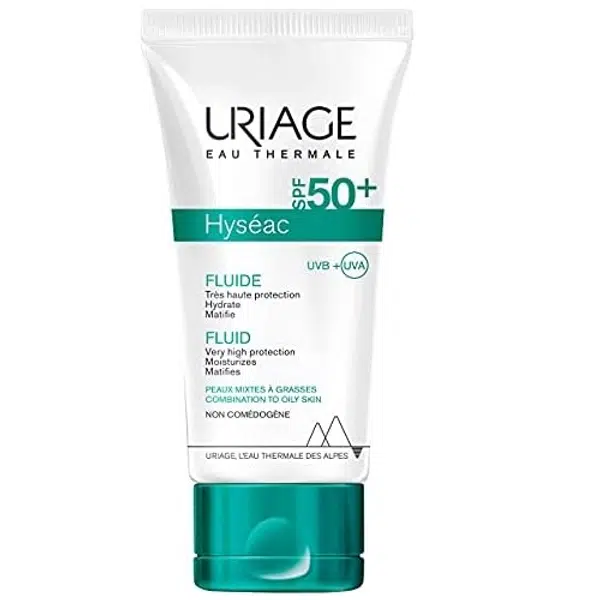 Uriage Matující fluid s hydratačním účinkem SPF 50+ Hyséac (Fluid) 50 ml