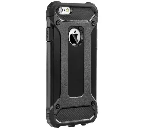 Zadní kryt pro Samsung Galaxy A12, Forcell Armor, černá