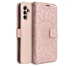 Flipové pouzdro Forcell MEZZO pro Samsung Galaxy A13 5G, mandala rose gold