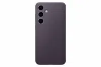 Zadní kryt z veganské kůže pro Samsung Galaxy S24+ GP-FPS926HCAVW, tmavě fialová