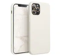 Zadní kryt Roar Space pro Apple iPhone 12/12 Pro, krémová