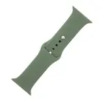 Silikonový řemínek S/M pro Apple Watch 42/44/45 mm, khaki