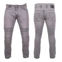 Pánské moto jeansy BOS Micas Gray 40
