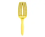 Kartáč Olivia Garden Fingerbrush Combo Medium - žlutý (FB1PC-SL) + dárek zdarma