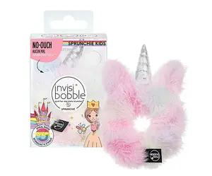Dětská ozdobná spirálová gumička Invisibobble Kids Sprunchie Unicorn - růžová (IB-SPPLKIDS-PA-1-103)