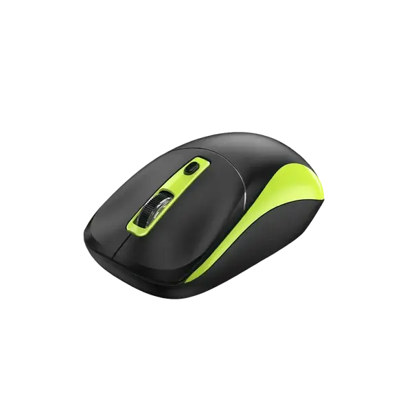 Genius NX-7123 /Bezdrátová/Optická/1200DPI/4 tlačítka/Copilot/2,4GHz/USB-A/ černo-zelená