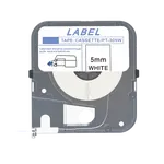 Max LM-305W, 5mm x 8m, bílá kompatibilní páska