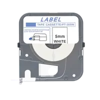 Max LM-305W, 5mm x 8m, bílá kompatibilní páska