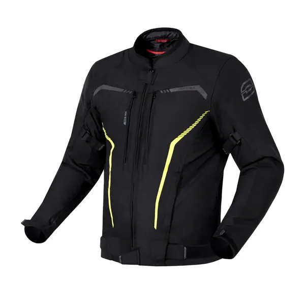 Moto bunda Ozone Delta IV černá-fluo 3XL