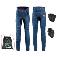Dámské moto jeansy W-TEC Biterillo Lady modrá L