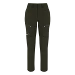 Salewa PUEZ DST CARGO 46/40, dark olive Dámské softshellové kalhoty