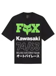 Fox pánské tričko Kawi Oversized Ss Black | Černá | Velikost L