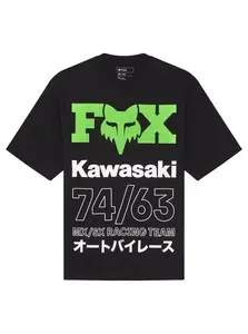 Fox pánské tričko Kawi Oversized Ss Black | Černá | Velikost L
