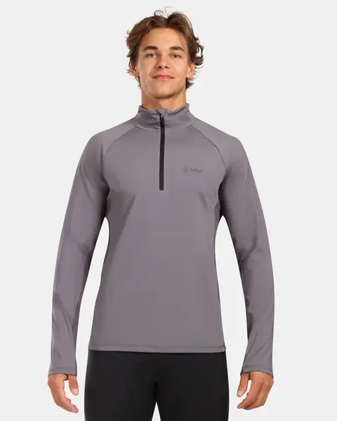 Pánské termo triko s dlouhým rukávem kilpi willie-m šedá 6xl