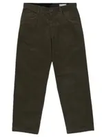 Volcom pánské kalhoty Frickin Loose Tapered Cord Wren | Šedá | Velikost 32 | 100% bavlna