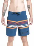 Meatfly pánské plavky Ernie Boardshorts 19" Stripes Navy | Modrá | Velikost XL