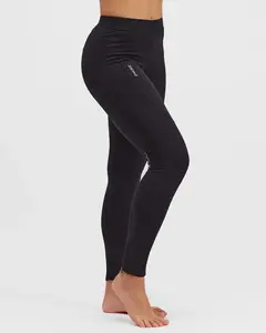 Dámské elastické kalhoty na běžky silvini rubenza černá m