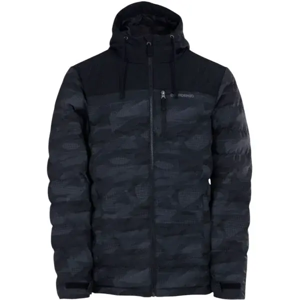 FUNDANGO PASSAT Pánská bunda, tmavě šedá, velikost