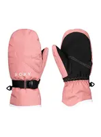 Roxy dětské zimní rukavice Jetty Girl Solid Dusty Rose | Růžová | Velikost S