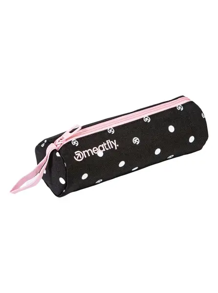Meatfly pouzdro Basic Case Black Dots | Růžová | Velikost M